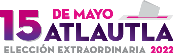 Logo elección extraordinaria atlautla 2022