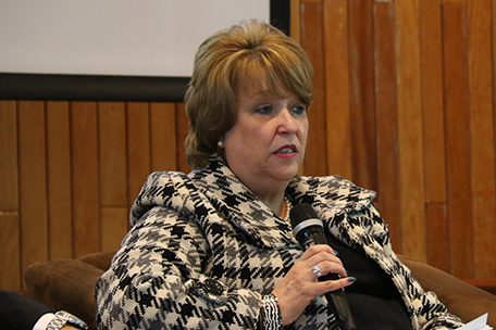 Mtra. Marcela Elena Fernández Domínguez, Magistrada Presidenta de la Sala Regional Toluca del TEPJF.