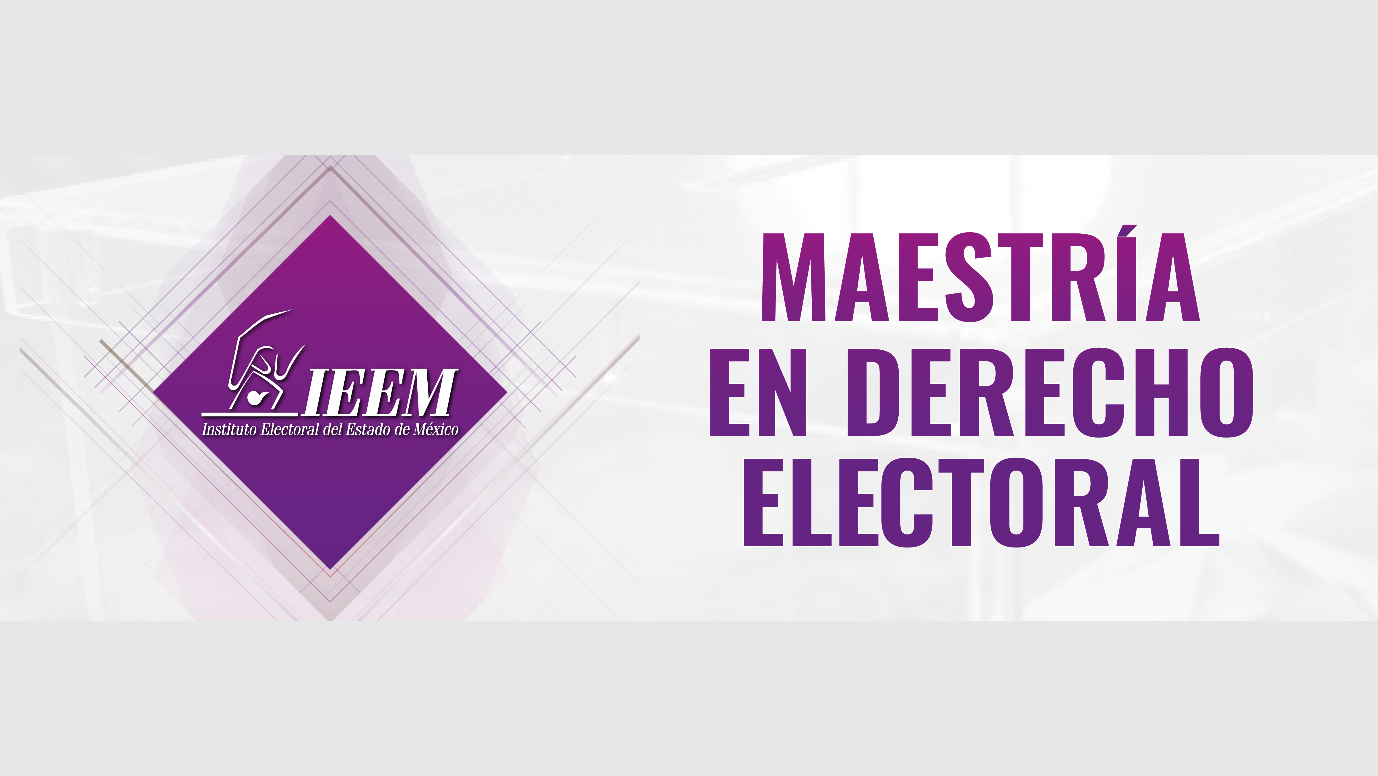 Maestría en Derecho Electoral 2026