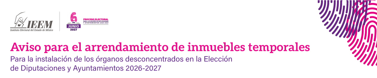 Aviso para el arrendamiento de inmuebles temporales