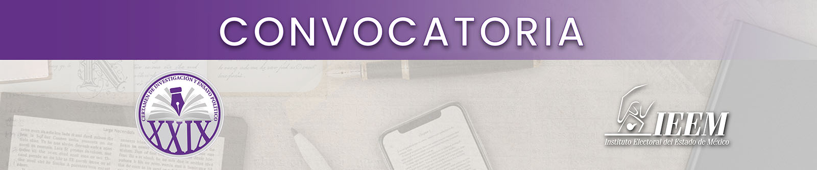 Convocatoria y anexos, al XXIX Certamen de Investigación y Ensayo Político 2026