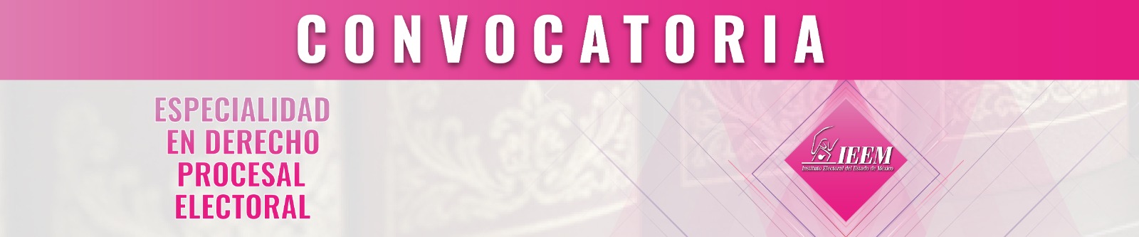 Especialidad en Derecho Procesal Electoral, modalidad no escolarizada 2026