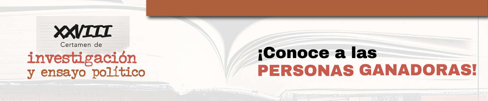 XXVIII Certamen de investigación y ensayo político